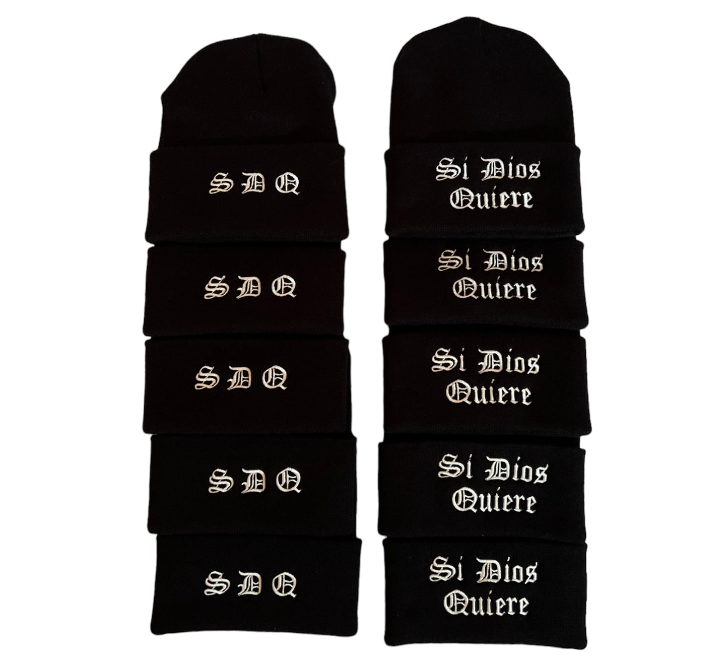 SDQ BEANIE (BLACK)