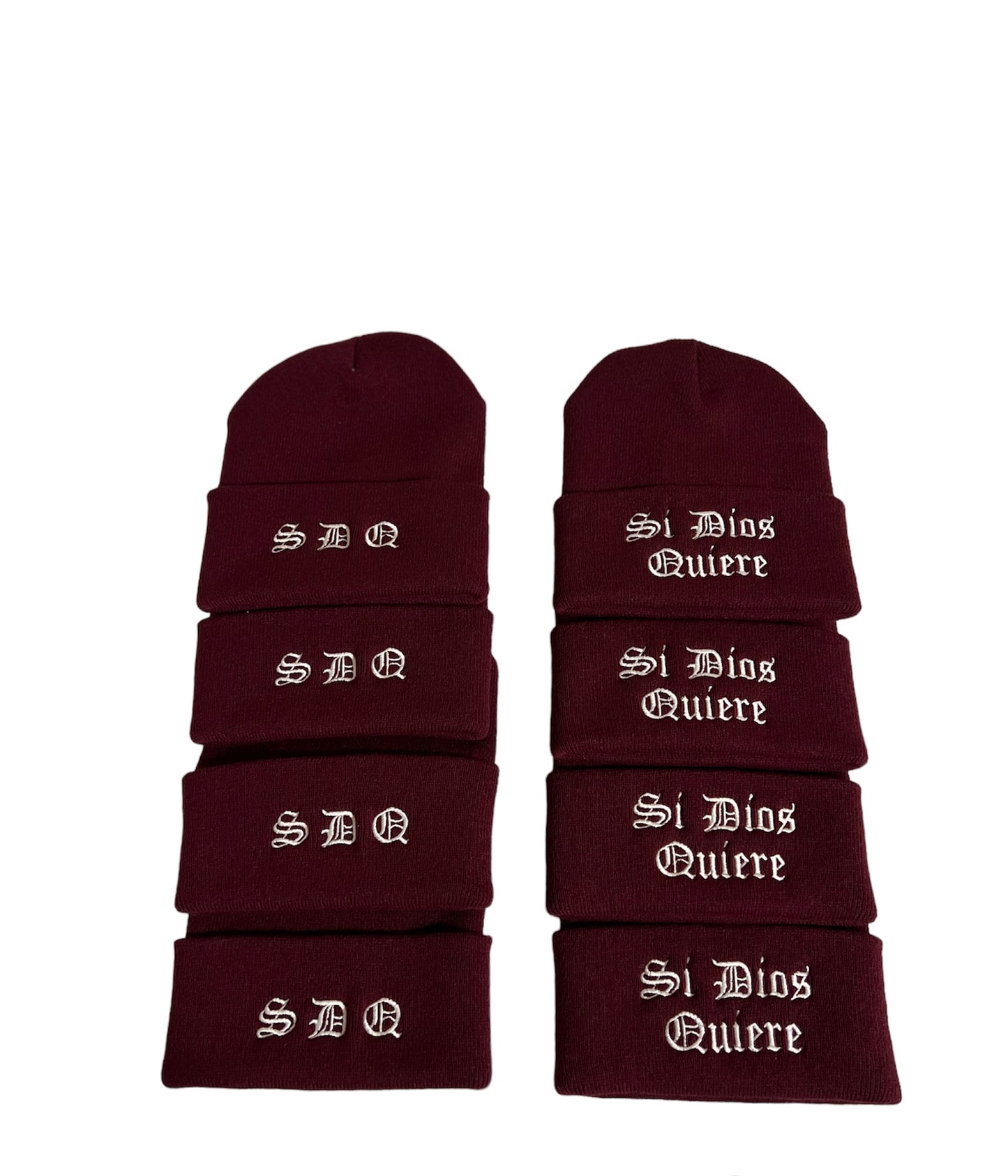 SDQ BEANIE (MAROON)